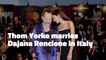 Thom Yorke Gets Married