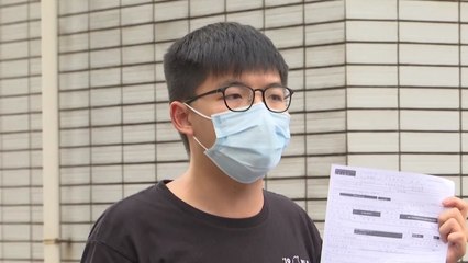 홍콩 조슈아 웡, 체포 3시간 만에 석방..."계속 저항할 것" / YTN