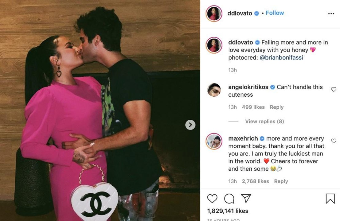 Demi Lovato split from Max Ehrich?