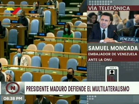 Samuel Moncada: El mundo reconoció al Pdte. Nicolás Maduro no a un títere o a una ficción colonial