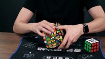 Solving the Huge Rubik's Cube 15X15 in Record Time Talent Video - One Of Best No.1