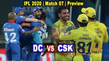 IPL Match 07 Preview | CSK vs DC | Dream 11 India Premier League