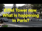 Eiffel Tower video - The evacuation of the Eiffel Tower a short while ago.. Paris completely closed