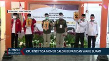 KPU Kabupaten Pemalang Undi Nomor Calon Bupati dan Wakil Bupati