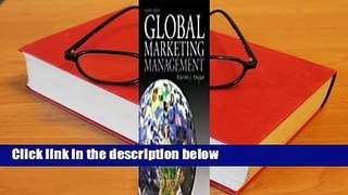 About For Books  Global Marketing Management  Best Sellers Rank : #2