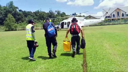 SPR guna 20 helikopter hantar bahan undian di kawasan pedalaman Sabah