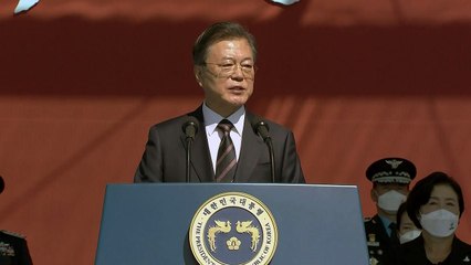 문 대통령 "디지털 강군, 스마트 국방 구현"...북한 언급 없어 / YTN