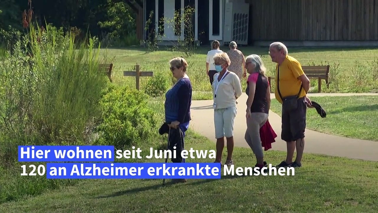 Alzheimer-Patienten finden in Dorf ihre Freiheit wieder