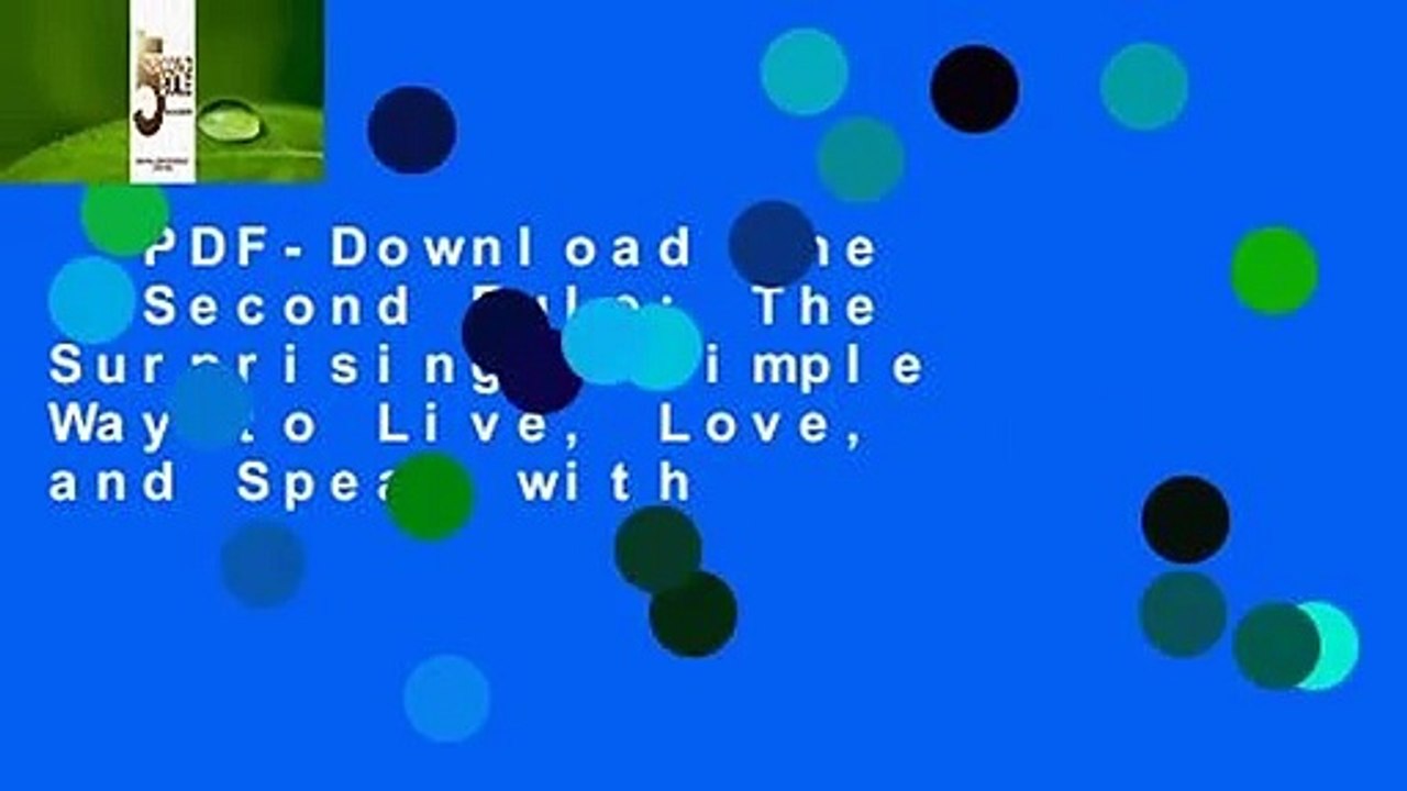 PDF-Download The 5 Second Rule: The Surprisingly Simple Way to Live, Love, and Speak with