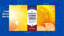 Lesen  The Small-Business Guide to Government Contracts: How to Comply with the Key Rules and