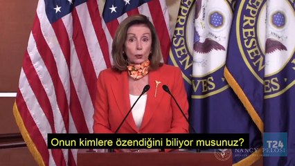 ABD Temsilciler Meclisi Başkanı Pelosi'den Trump'a: Türkiye'de değilsiniz, burası bir demokrasi!