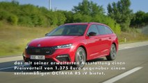 Der neue Skoda OCTAVIA RS iV mit Plug-in-Hybridantrieb