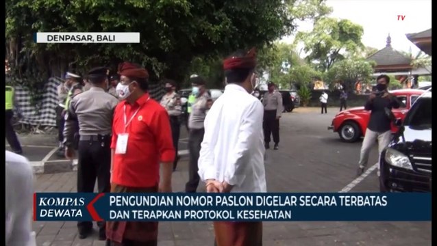 Pengundian Nomor Urut PASLON