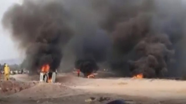 Rajasthan: Protests in Dungarpur, several policemen injured