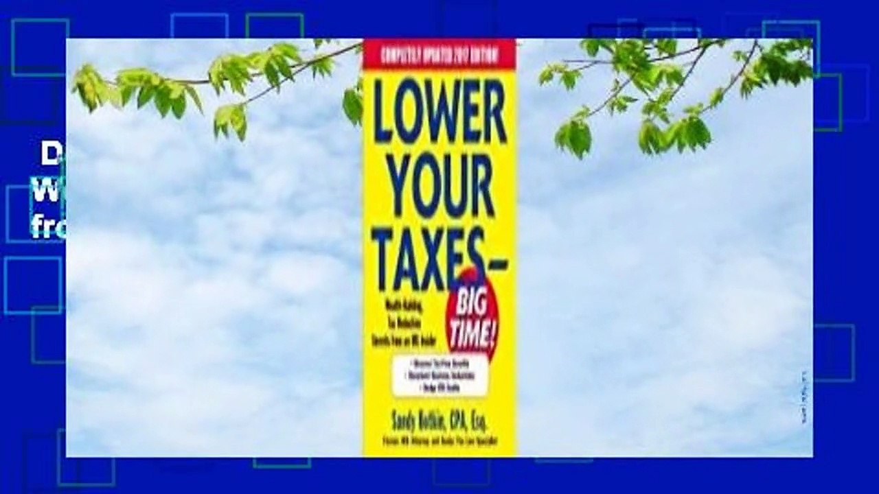 Downlaod  Lower Your Taxes - Big Time!: Wealth Building, Tax Reduction Secrets from an IRS
