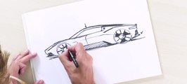 Maserati MC20 Klaus Busse Sketching