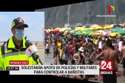 Verano 2021: aforo en playas de Lima será del 50% por emergencia sanitaria