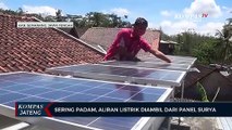 Sering Padam, Aliran Listrik Diambil Dari Panel Surya