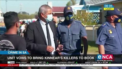 Anti-gang unit vows to bring Kinnear's killers to book