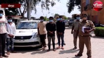यमुना एक्सप्रेस वे पर वाहनो को रोक कर लूट करने वाले 5 बदमाश मुठभेड़ के बाद गिरफ्तार