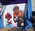 BLACK PANTHER Chadwick Boseman Mural unveiled at Disneyland