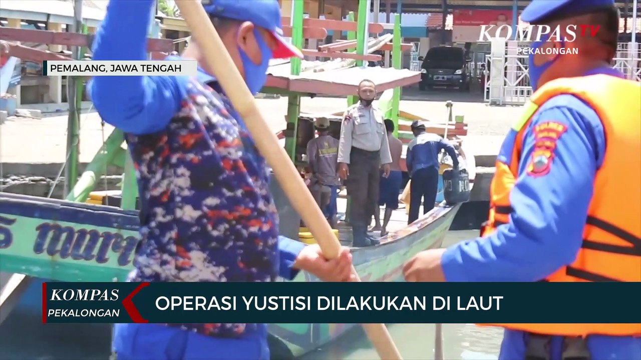 Operasi Yustisi Dilakukan di Laut