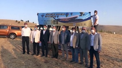 Göbeklitepe'de sıcak hava balonuyla tanıtım uçuşu gerçekleştirildi - ŞANLIURFA