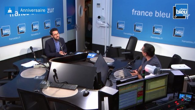 On souffle les 40 bougies de France Bleu dans France Bleu Azur Matin