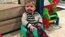 Most Funny Babies Stuck Fails Compilation