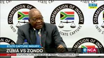 Zuma vs Zondo at State Capture Inquiry