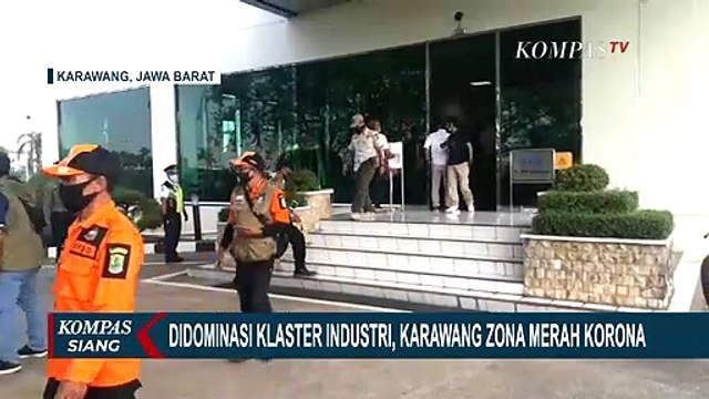 Karawang Zona Merah Corona Didominasi Klaster Industri