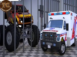 Ambulance Lulu in Situation  Wrecker Monster Truck Teaches Taxi Bad Manners  Wheel City Heroes