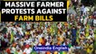 Farmer Protests against farm bills: Highways and railways blocked, farmers take to the streets