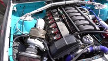 BMW E 30 TURBO  - drift n fun  - lulu du jura