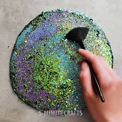 Slimey, Glittery, Hot Glue and Resin -- Cool Crafts