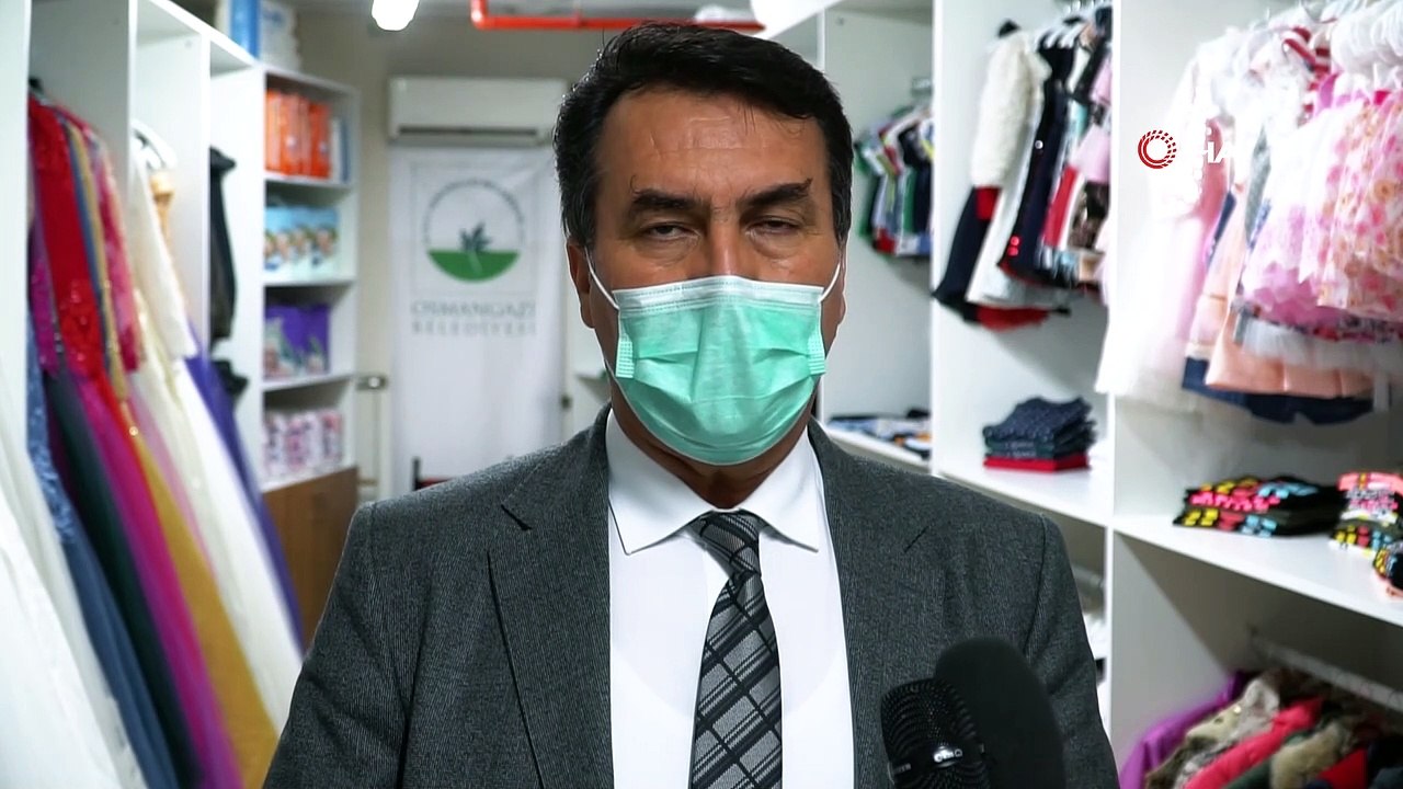 Osmangazi’den ihtiyaç sahiplerine sıfır kıyafet yardımı