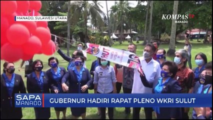Gubernur Hadiri Rapat Pleno WKRI Sulut
