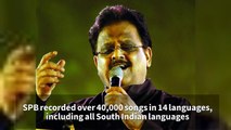 Remembering S P Balasubrahmanyam- An iconic and versatile multilingual singer, actor and music director