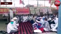 माकपा ओर कांग्रेस ने मोदी सरकार की नीतियों के खिलाफ नवीन मंडी में किया जोरदार प्रदर्शन
