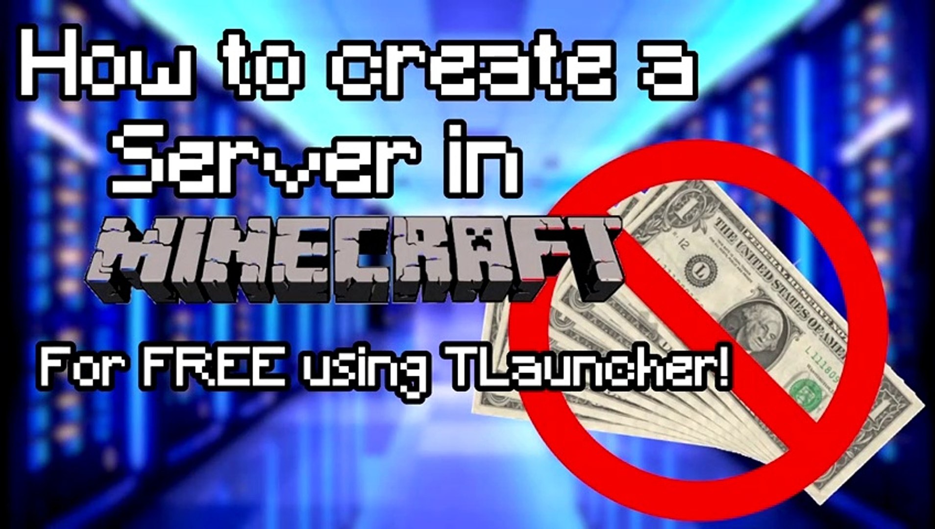 ⁣How to create a Minecraft server for Free using TLauncher!