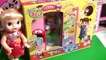 Baby Alive abrindo geladeira de brinquedo e surpresas toys review