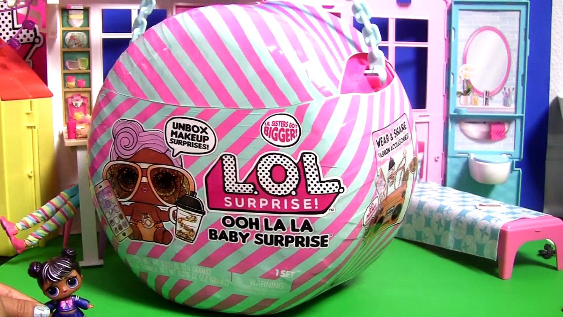 L.O.L. Surprise! Ooh La La Baby Surprise- Lil D.J. toys review - video  Dailymotion