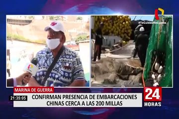En 50 % creció flota de embarcaciones chinas en las última década, según Oceana Perú