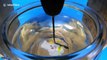Tech YouTuber shows off spinning objects in water vortex machine