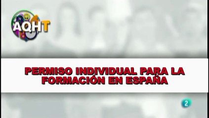 PERMISO INDIVIDUAL PARA LA FORMACIÓN EN ESPAÑA
