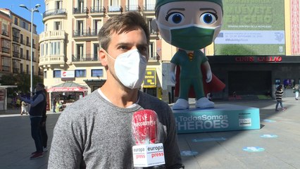 Video herunterladen: Marc Clotet señala el gran esfuerzo que realizan los sanitarios