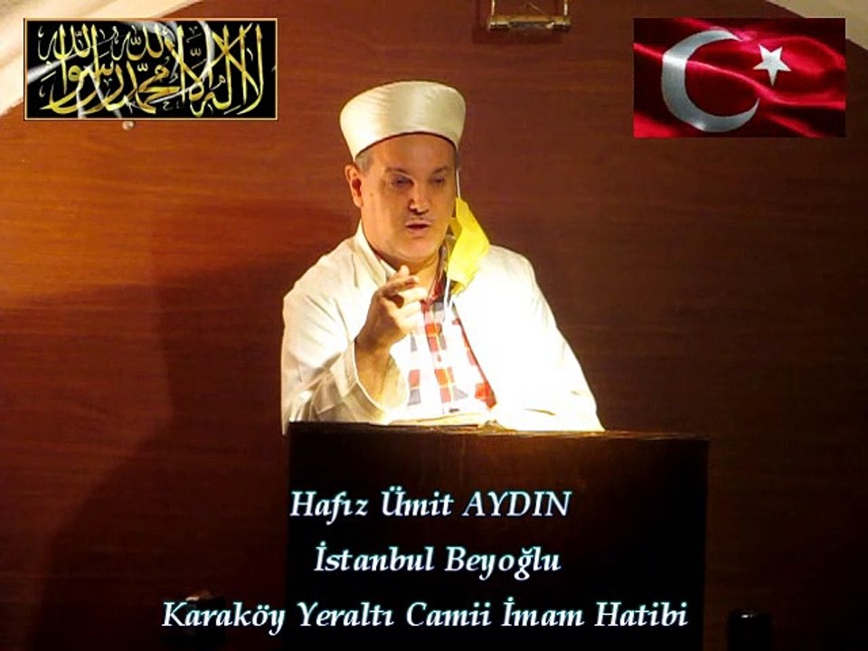 Hafız Ümit AYDIN " ALLAH SABIR VE NAMAZ KILANLARLA BERABERDİR " Cuma Vaazı