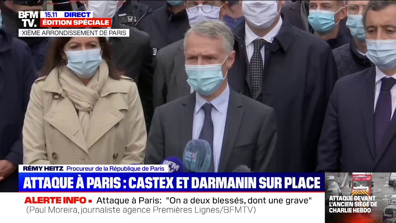 Attaque à Paris: "L'auteur principal a été arrêté, un deuxième individu est en garde à vue" (Procureur de la République de Paris)