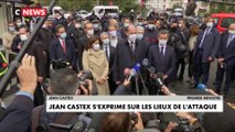 Jean Castex, Premier ministre, s'est rendu sur les lieux de l'attaque : « J'ai d'abord voulu exprimer ma solidarité avec les familles des victimes » #CharlieHebdo