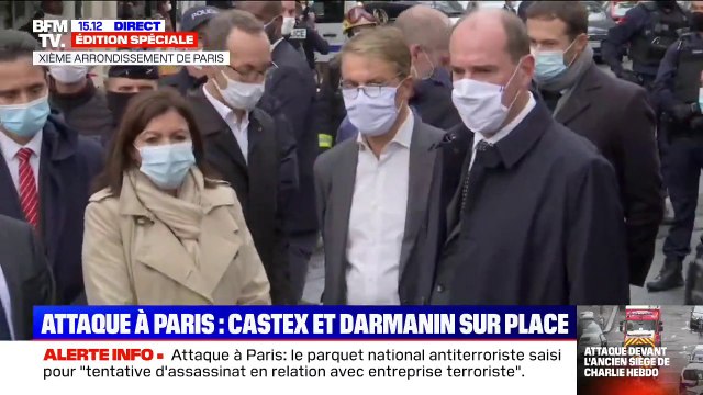 Jean Castex à propos des victimes: Leurs jours ne sont pas en danger, Dieu merci